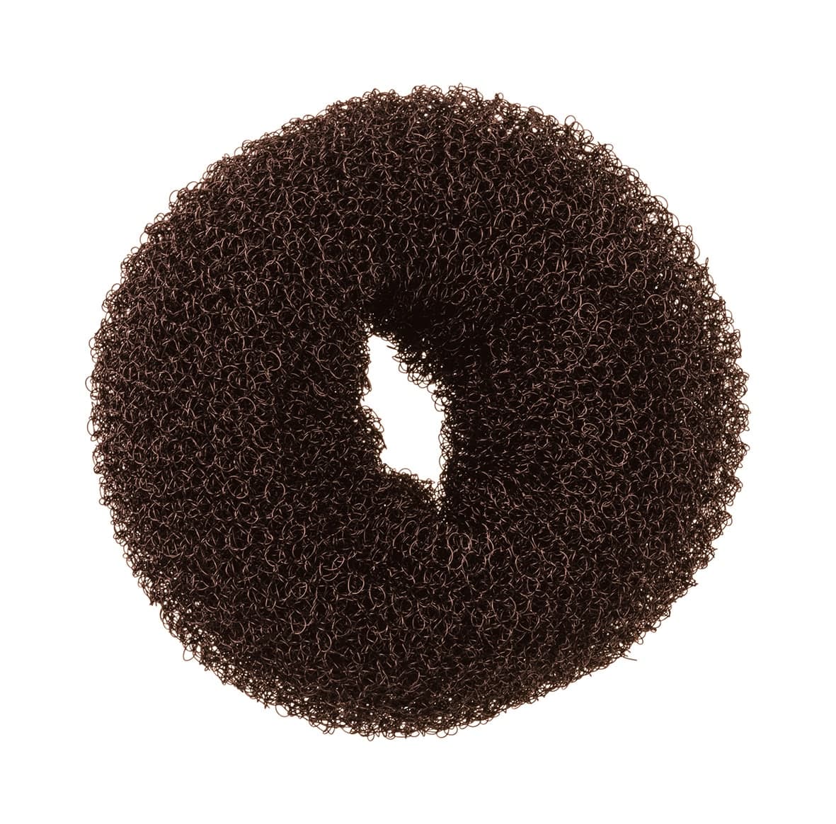 Mesh à chignon D8cm marron-7834