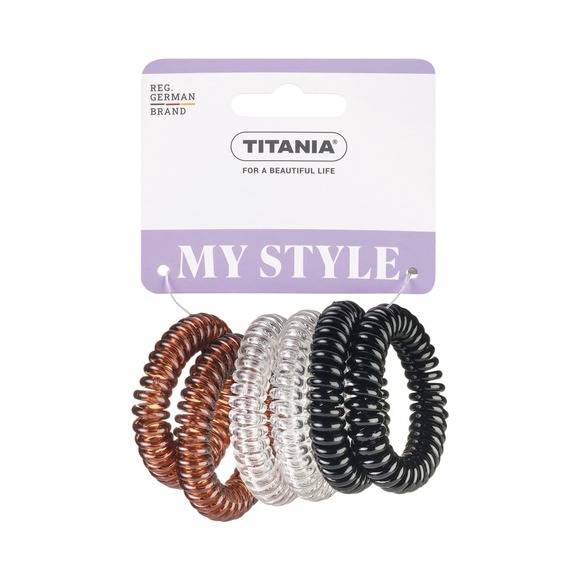 6 élastiques antiglisse D4cm assortis-7921 B