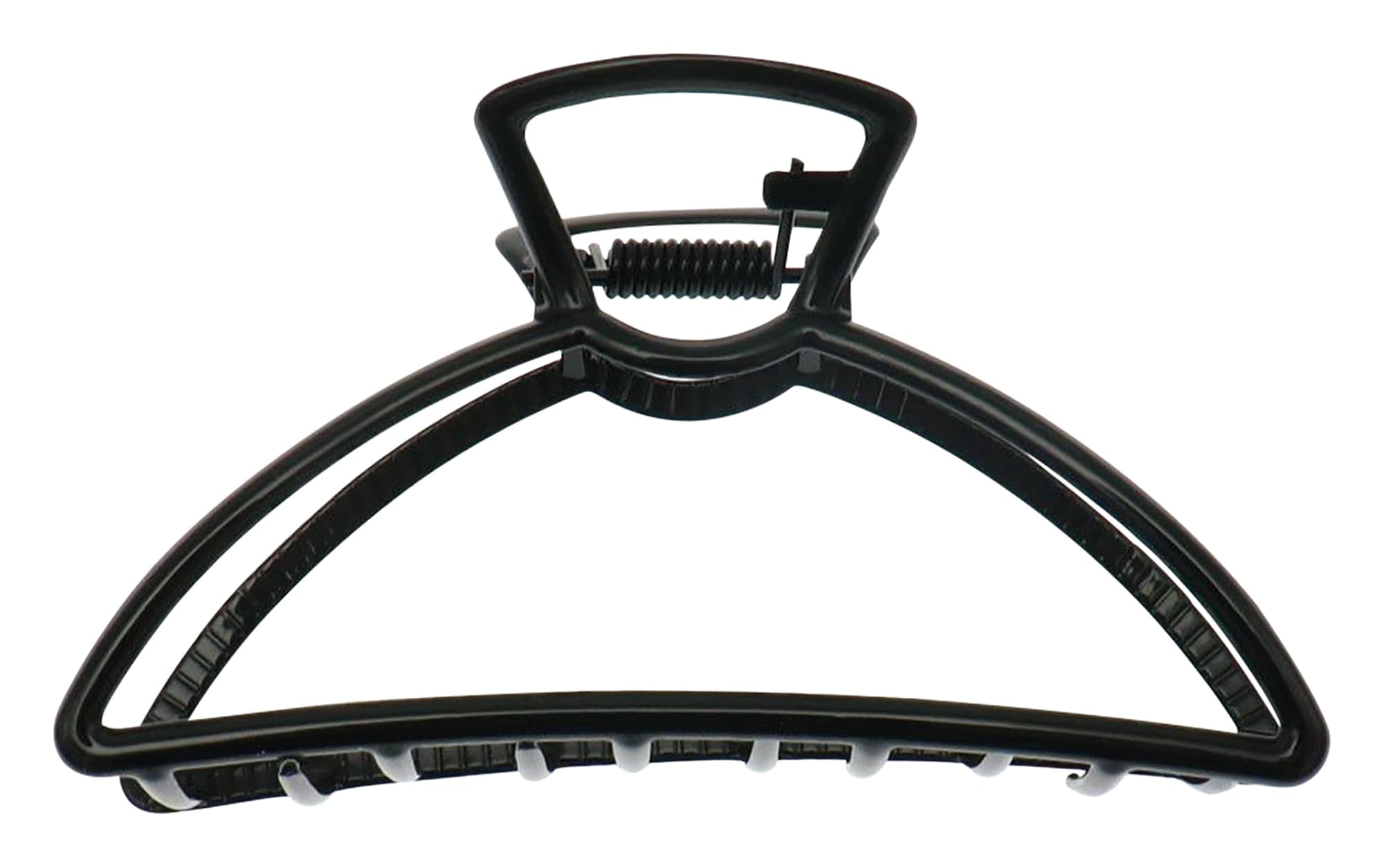 Pince a griffes metal noir arrondi sur carte-8223