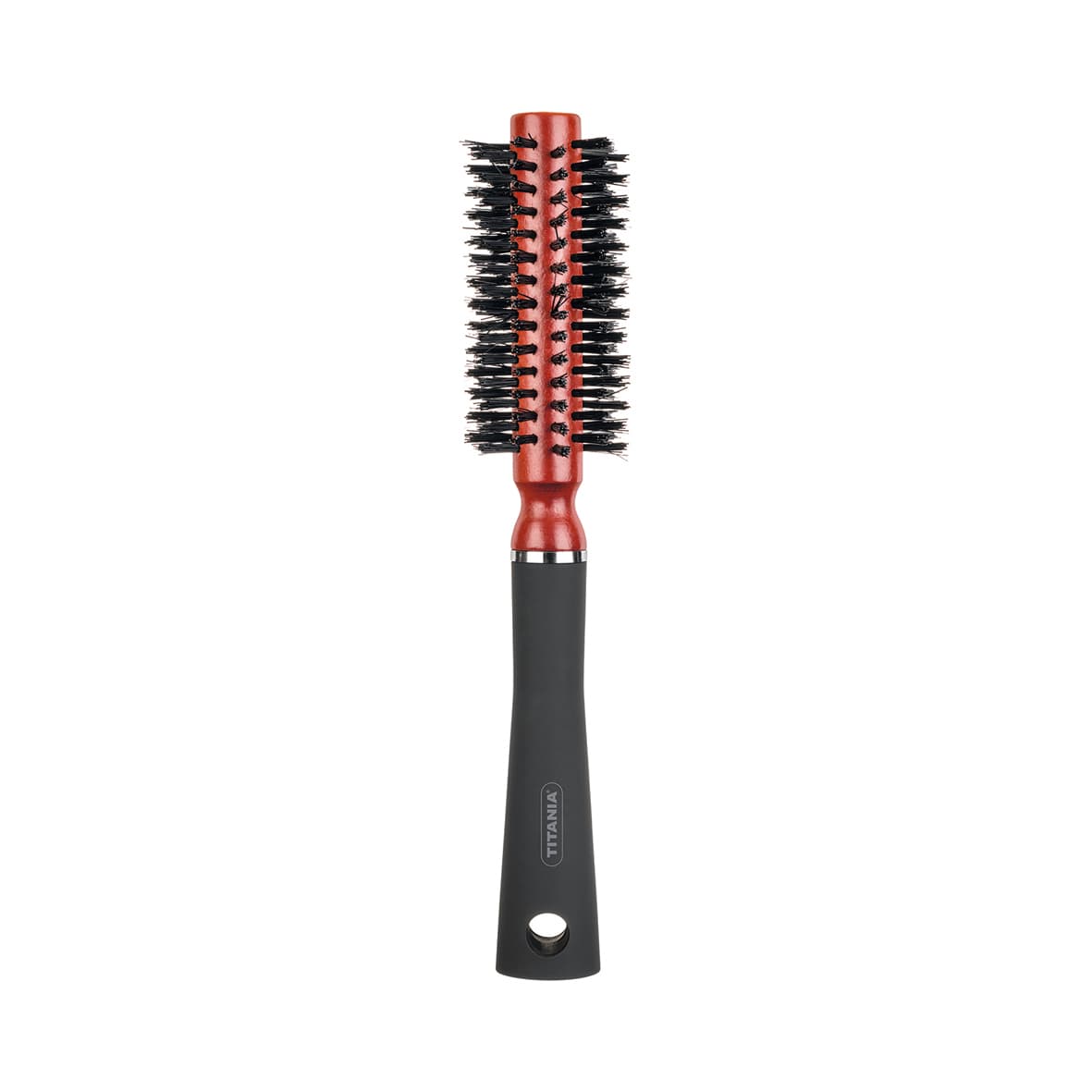 Brosse à cheveux avec manche en caoutchouc, Petite, 24,5x7x4 cm - 1781