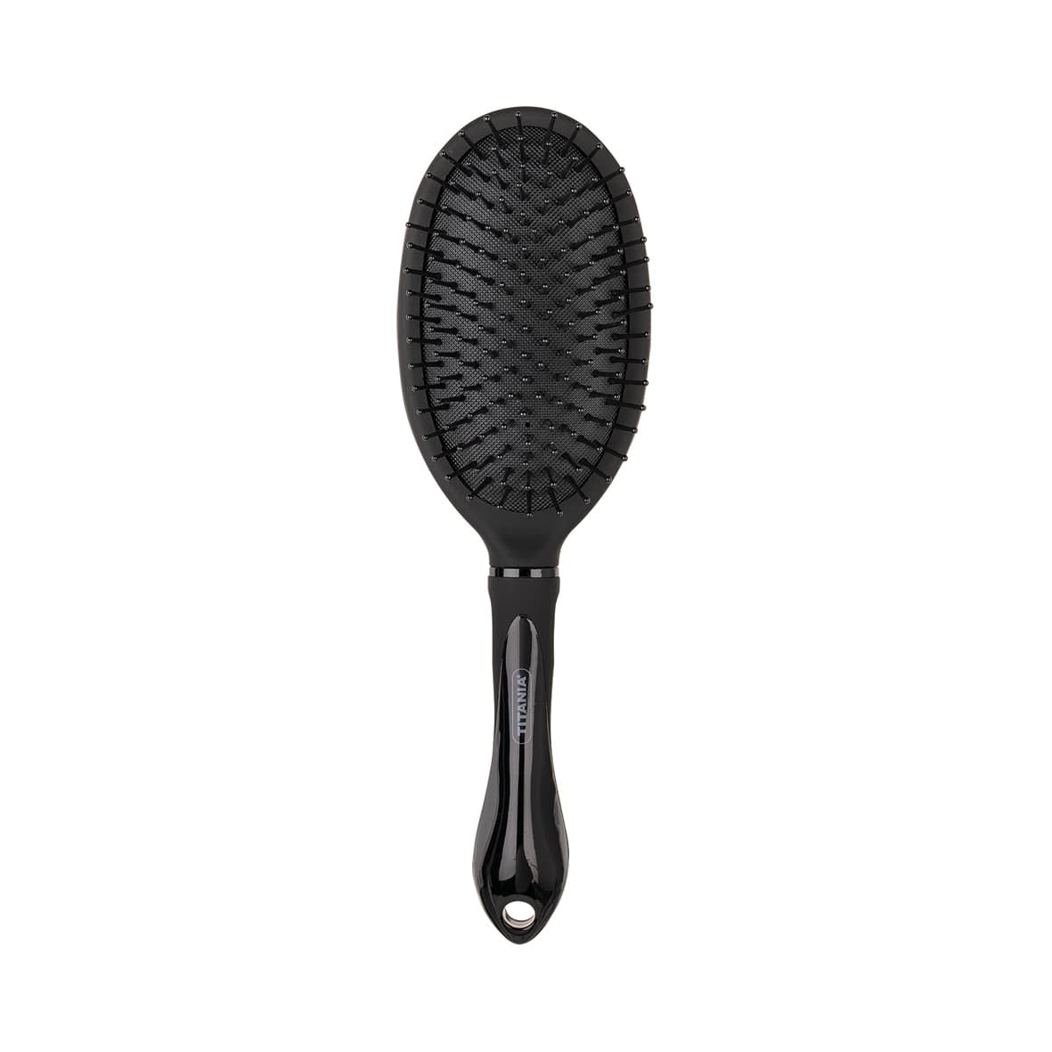 Brosse à cheveux ovale noire - 1389