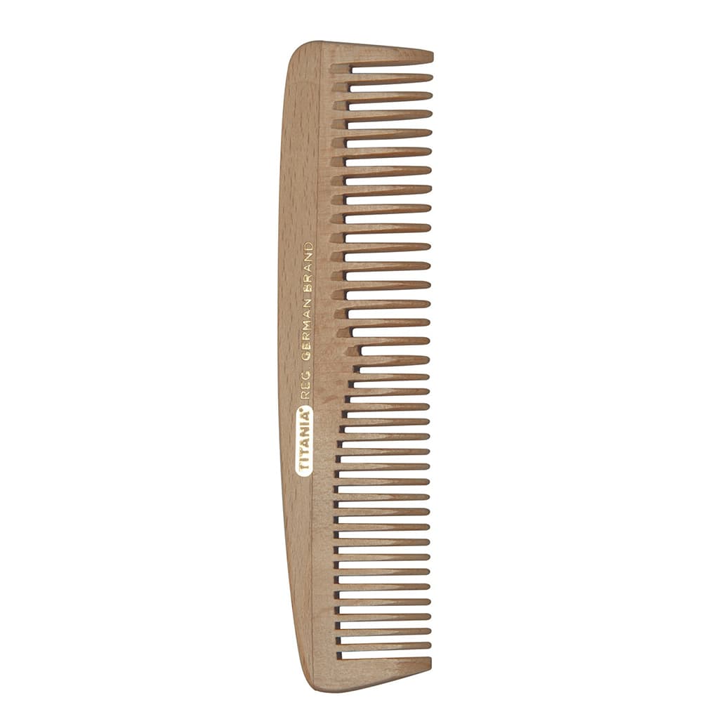 Peigne en bois d’hêtre 14,5cm - 1810/W B - Image 1