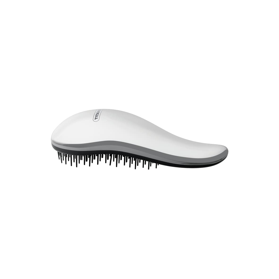 Brosse à cheveux compacte Box, argent - 1877 box - Image 1